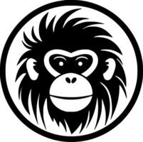 Monkey - High Quality Vector Logo - Vector illustration ideal for T-shirt graphic