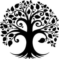 Tree - High Quality Vector Logo - Vector illustration ideal for T-shirt graphic