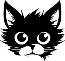 gato, minimalista y sencillo silueta - vector ilustración