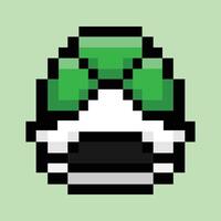 Turtle Shell Enemy Pixelation vector