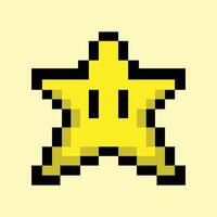 Star Game Pixelation vector