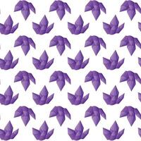 Purple crystal. Simple seamless pattern. Vector illustration.