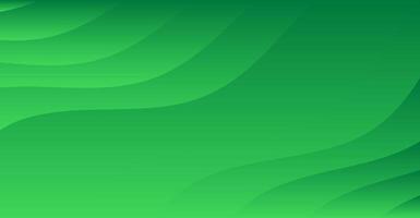 abstract green curve modern background vector