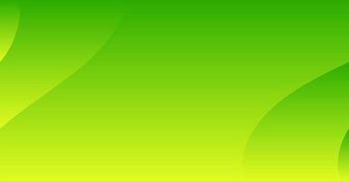 abstract green curve modern background vector