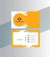 Simple Business Card Layout vector