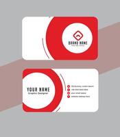 Simple Business Card Layout vector