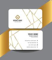 Business Card Template Design Abstract Modern Icon Color for Luxury Presentation of Simple Corporate Identity Concept Minimal Elegant Brand Set of Creative Contact Information in Vector Illustration.