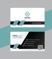 Simple Business Card Layout vector