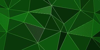 abstract green elegant background with triangles vector