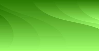 abstract green curve modern background vector