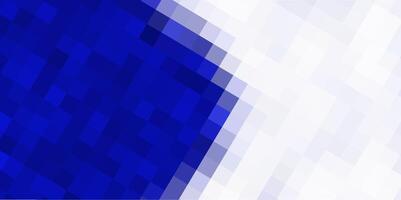 resumen azul y blanco pixelación antecedentes vector