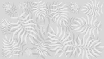 Modern shadow overlay, great design for any purposes. Blurred soft shadow from the window and branches of plants outside the window. Natural shadows isolated on transparent background. vector