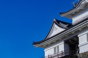 Odawara castle in Kanagawa telephoto shot photo