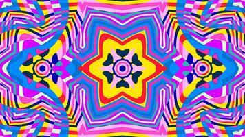 A background picture of geometrical psychedelic pattern photo