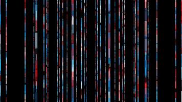 Many different digital lines in space - modern abstraction, computer generated background, 3D render photo