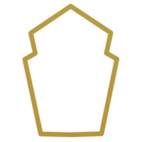 Islamic arch frame png