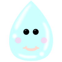 Water drop element png