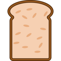 Wheat Bread Illustration png