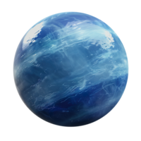 ai generiert realistisch Neptun Planet isoliert Bild png