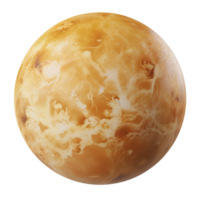 ai gegenereerd realistisch Venus planeet geïsoleerd beeld png