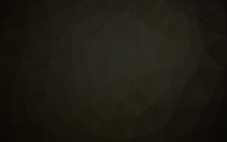 Dark Black vector abstract polygonal layout.