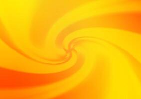 Light Yellow, Orange vector abstract bokeh pattern.