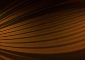 Dark Yellow, Orange vector blurred shine abstract template.