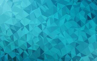 Light BLUE vector triangle mosaic template.