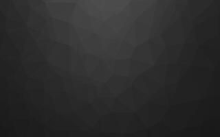 Dark Black vector blurry triangle template.