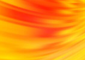 Light Yellow, Orange vector abstract blurred background.