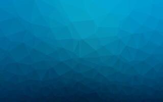 Dark BLUE vector blurry triangle pattern.