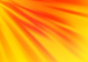 Light Yellow, Orange vector blurred bright pattern.