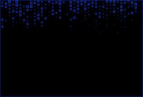 Dark BLUE vector pattern in square style.