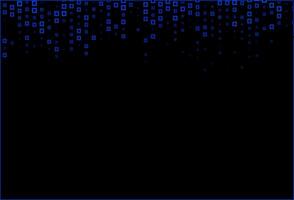 Dark BLUE vector pattern in square style.