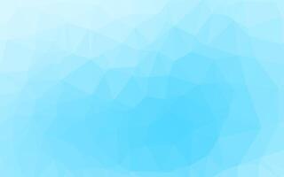 Light BLUE vector abstract polygonal cover.