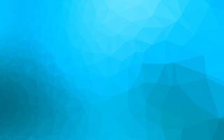 Light BLUE vector polygon abstract background.