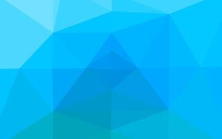 Light BLUE vector triangle mosaic template.