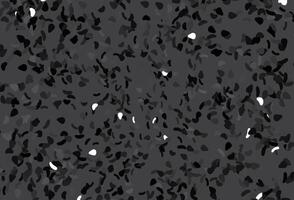 Light Black vector texture with random forms.