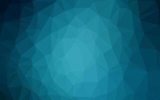 Light BLUE vector triangle mosaic texture.