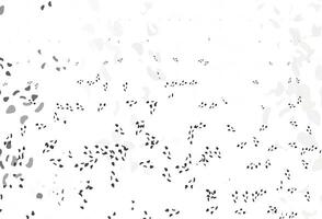 Light Black vector texture with random forms.