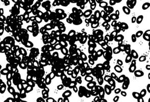 Black and white vector backdrop with dots.