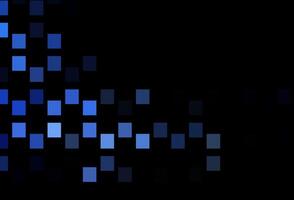 Dark BLUE vector template with square style.