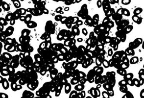 Black and white vector backdrop with dots.