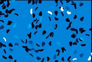 Light BLUE vector backdrop with abstract shapes.