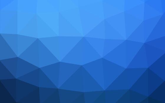 Light BLUE vector shining triangular pattern.