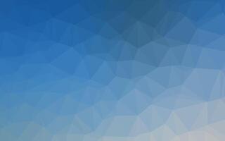 Light BLUE vector blurry triangle template.