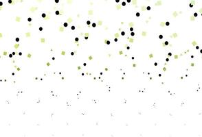 Light Green vector texture in poly style with circles, cubes.