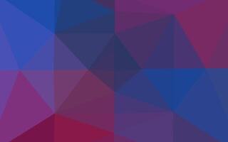 Dark Blue, Red vector polygon abstract backdrop.