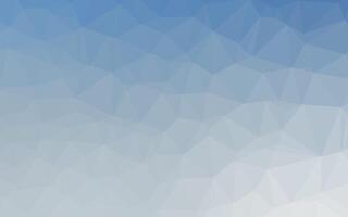 Light BLUE vector polygonal pattern.