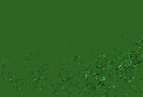 Light Green vector pattern with spheres.